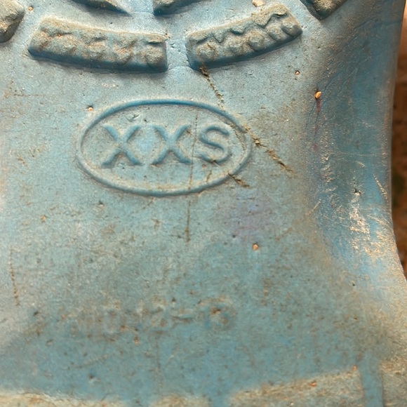 Holey Soles Kids water shoes slip on blue size 12 toddler - Picture 8 of 8